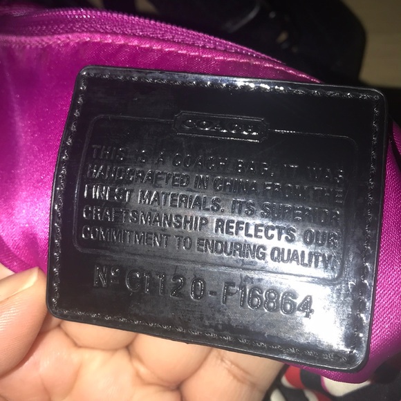 Coach F16864 Poppy Daisy Floral Crossbody Purse - Picture 13 of 13